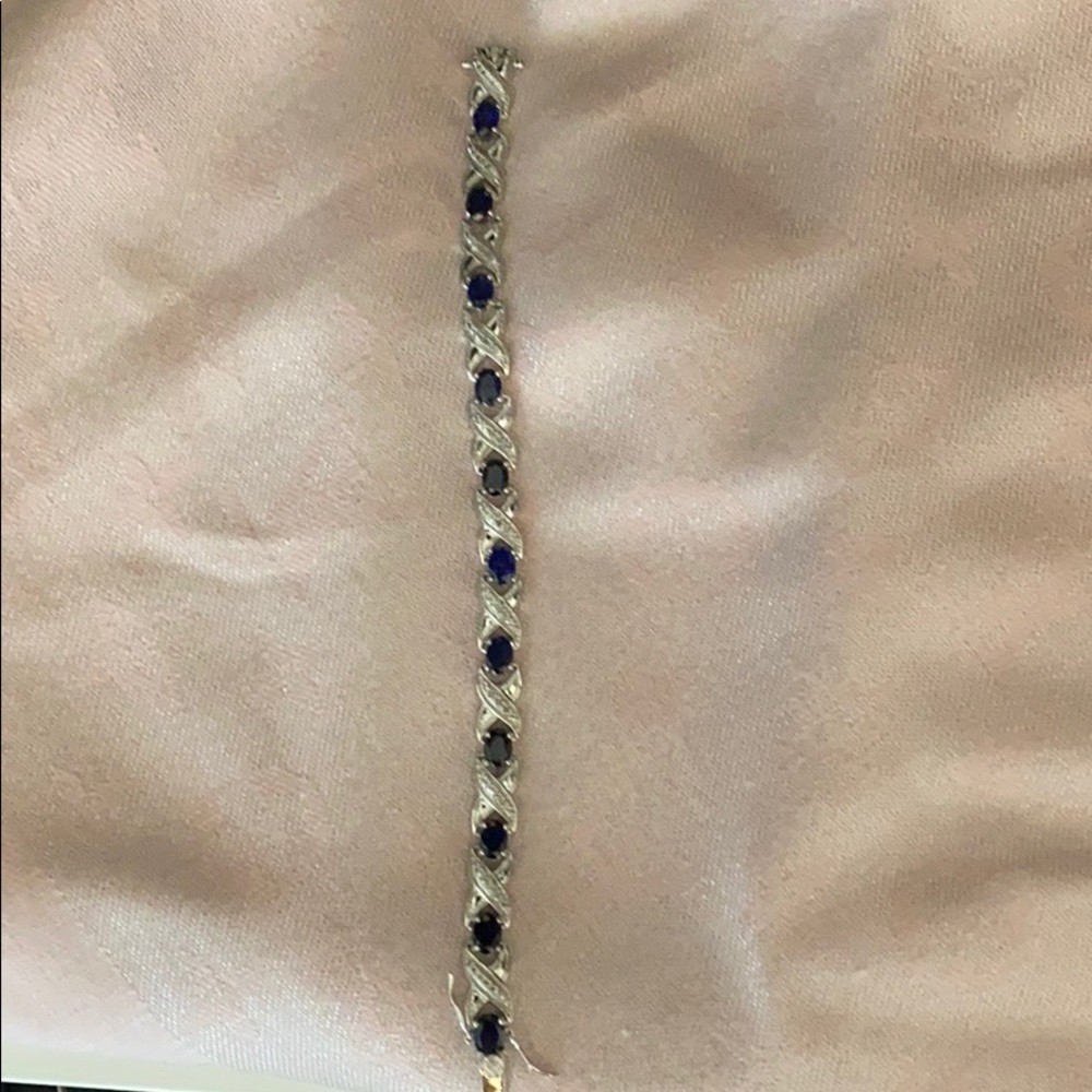 New sapphire bracelet